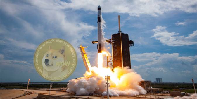 Spacex to Launch Dogecoin Paid DOGE-1 Mission to the Moon